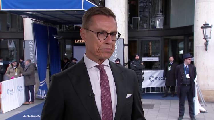 Suomen presidentti Stubb sanoo, että Advent of Trump oli