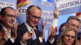 Friedrich Merz, CDU/CSU, kansleriehdokas ja saksalaisten kristillisen demokraattien johtaja (CDU).