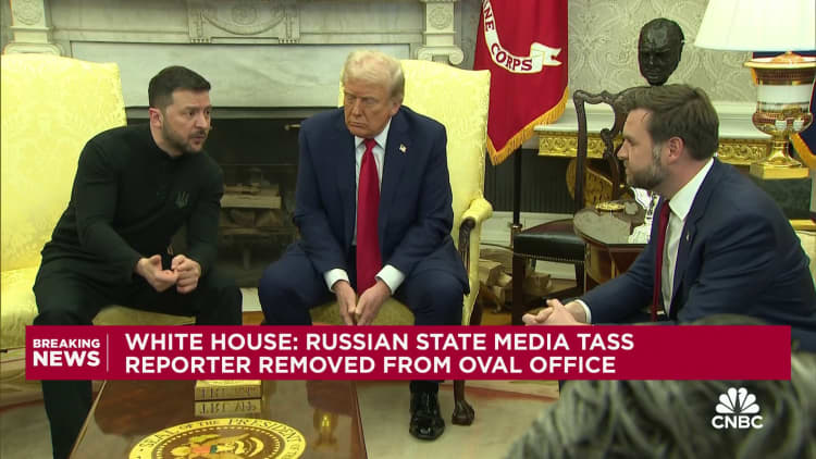 Trump, Vance ja Zelenskyy SPAR