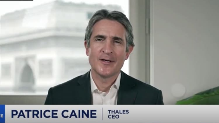 Katso CNBC: n koko haastattelun Thalesin puheenjohtajan ja toimitusjohtajan Patrice Cainen kanssa