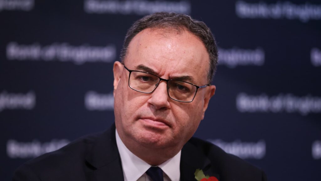 Englannin keskuspankin päällikkö keskittyi tulliin “Growth Shock”