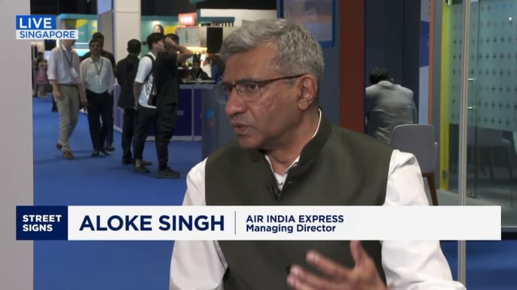Intian ilmailumarkkinat voivat nähdä 15% seuraavan vuosikymmenen aikana: Air India Express
