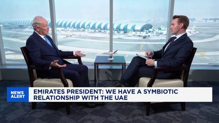 Emirates -presidentti varoittaa