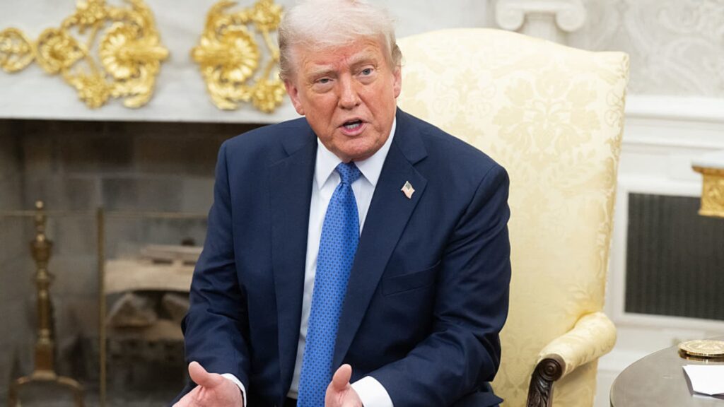 Trump vaatii, että joukkovelkakirjamarkkinat eivät vaikuttaneet tullilaskuun: “En ollut huolissani”