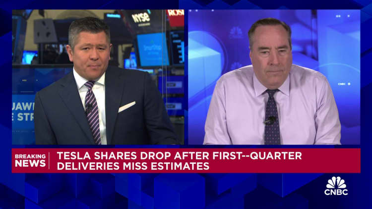 Teslan Q1 -toimitus on odotettua huonompi