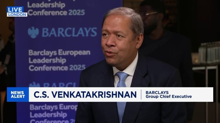 Ison -Britannian hallitus on tiellä ja keskittyy kasvuun, Barclaysin toimitusjohtaja sanoo