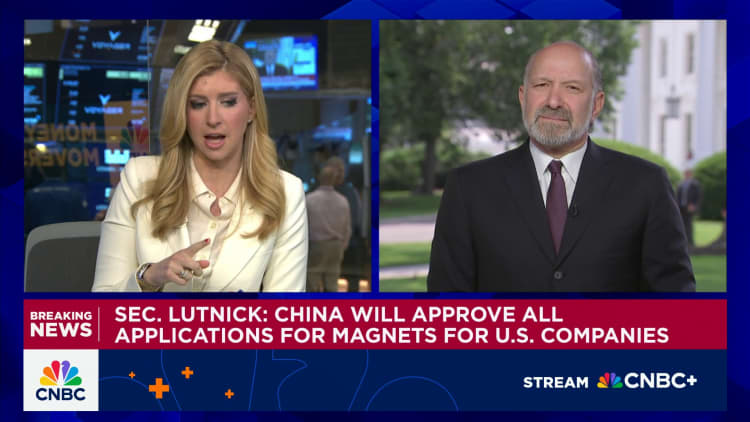 Kauppa Sec. Howard Lutnick: Kiinan tariffitasot asetetaan eikä muutu täältä