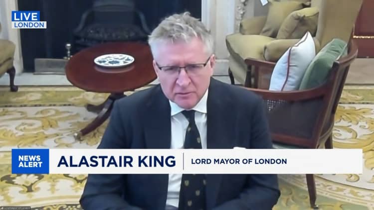 Lontoon City voi olla ponnahduslauta talouskasvulle Isossa -Britanniassa, sanoo lordi pormestari