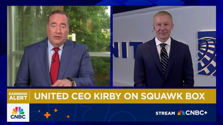 United Airlinesin toimitusjohtaja Scott Kirby: Nähdessään liikematkailun kysynnän nousua