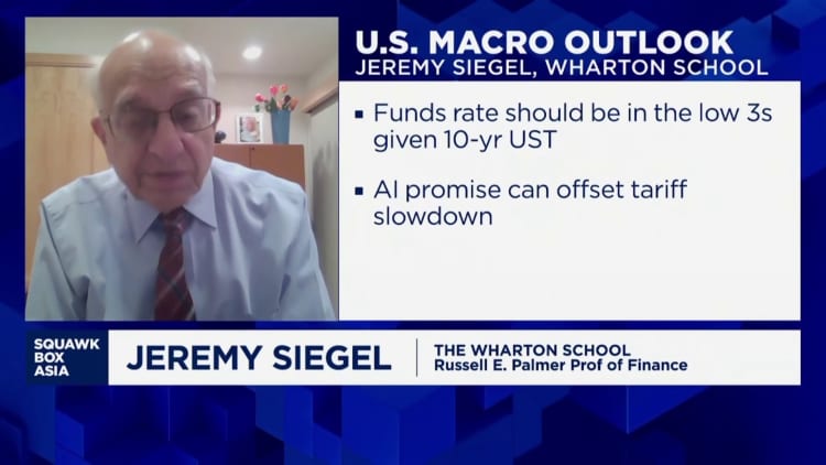 Meillä olisi ollut heinäkuussa korko tarkistettujen työtietojen perusteella: Jeremy Siegel
