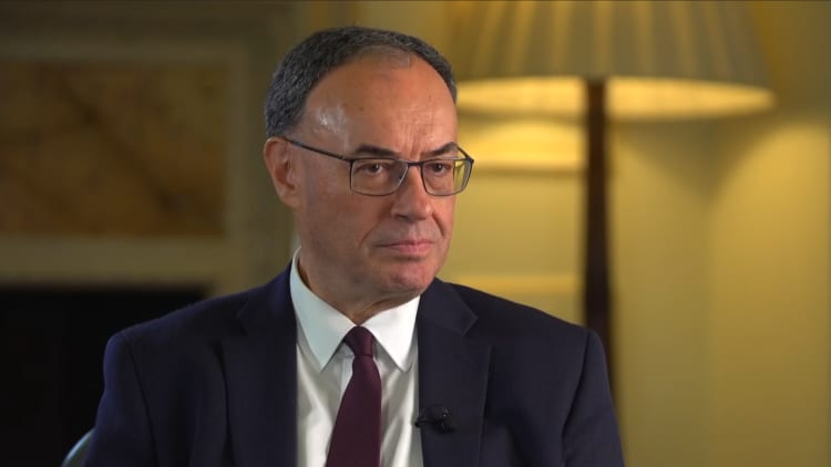 Katso CNBC: n koko haastattelun Englannin keskuspankin pääjohtajan Andrew Baileyn kanssa