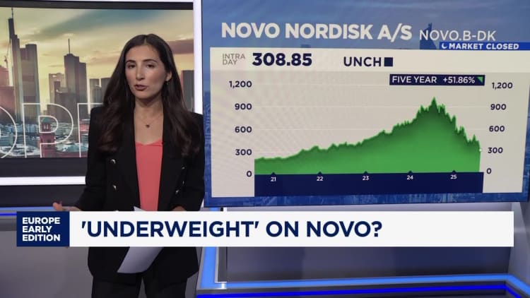 Novo Nordic -osien lisäys, tapaus ja nousu jälleen