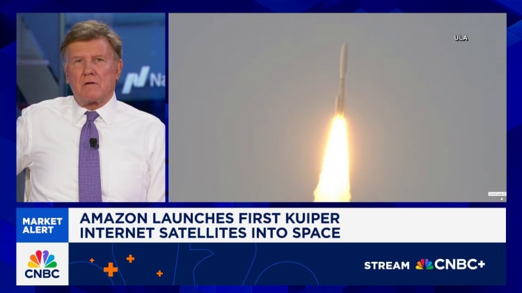 Amazon käynnistää ensimmäisen Kuiper -Internet -satelliitit avaruuteen