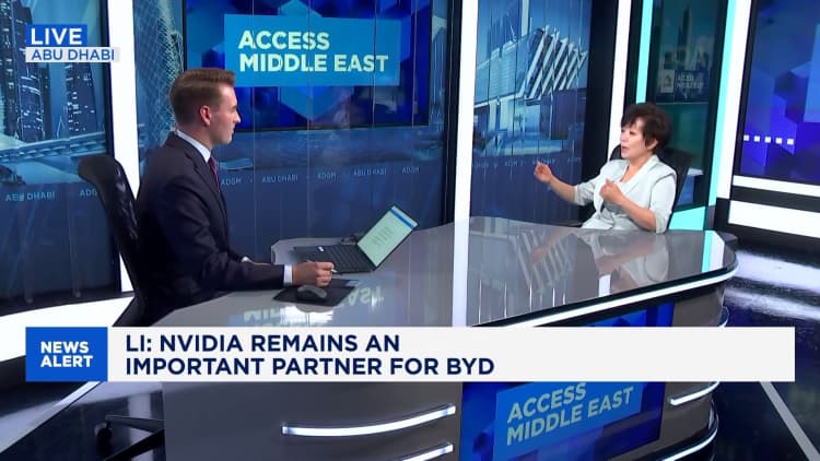 BYD: n EVP Stella Li sanoo, että EV -valmistajat ovat sitoutuneita Nvidiaan