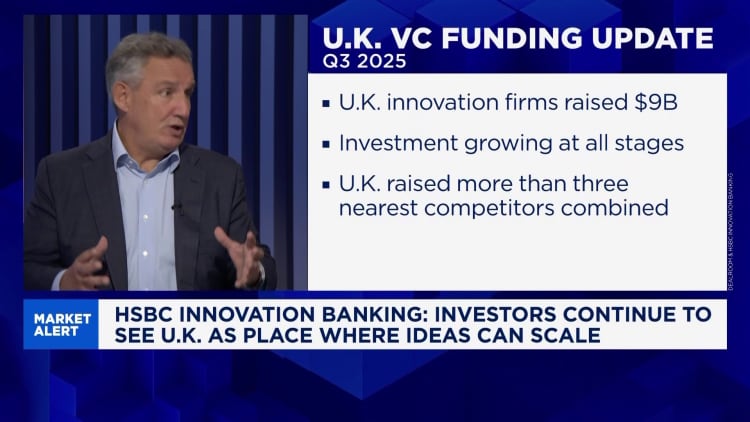 Fintech erottuu Ison -Britannian lippulaiva -alalta sijoitusten suhteen