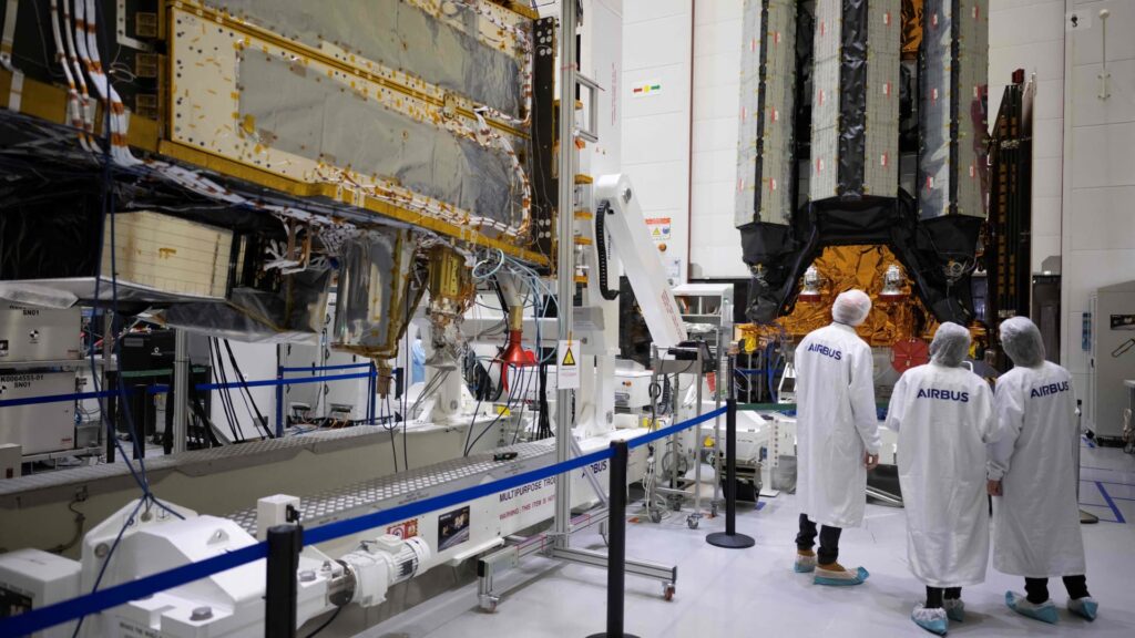 Airbus, Thales ja Leonardo ilmoittavat avaruusfuusion kilpailevan Muskin Starlinkin kanssa