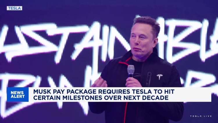 Tärkeimmät virstanpylväät Elon Muskin 1 biljoonan dollarin korvauspaketin takana