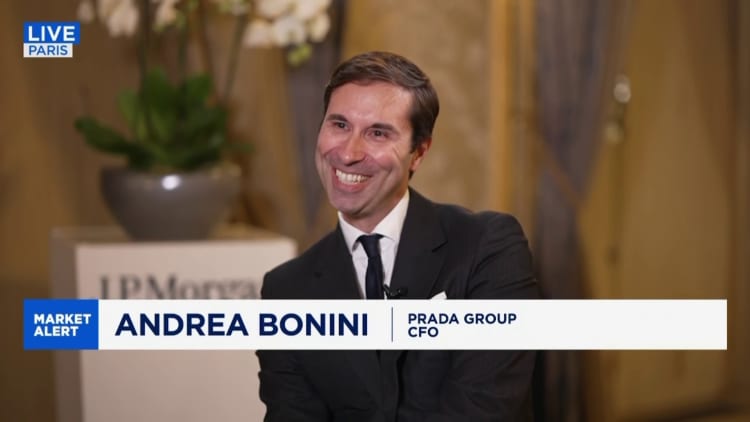 Katso CNBC:n koko haastattelu Prada Groupin talousjohtajan Andrea Boninin kanssa