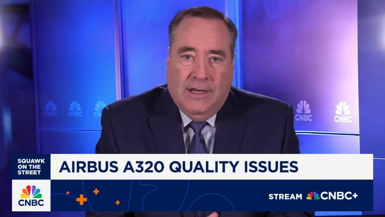 Airbusin osakkeet laskevat A320:n laatuongelmista saatujen ilmoitusten vuoksi