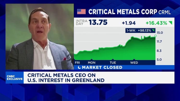 Grönlannin hanke antaa meille mahdollisuuden hallita 50 % harvinaisten maametallien markkinoista: kriittiset metallit
