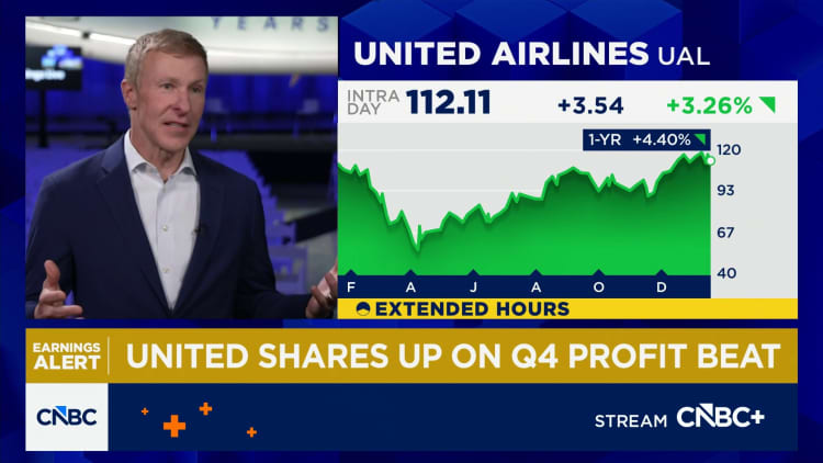 Katso CNBC:n koko haastattelu United Airlinesin toimitusjohtajan Scott Kirbyn kanssa