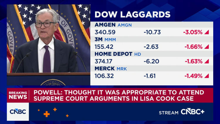 Fed Chair Powell: FOMC:n laaja tuki pitääkseen korot vakaina