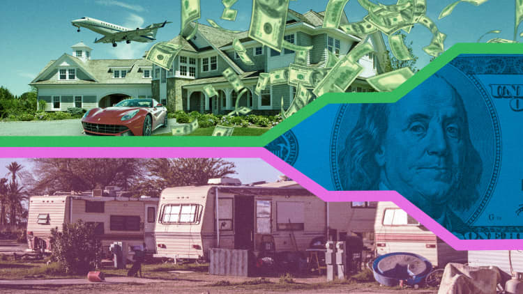 Tästä syystä ekonomistit sanovat, että Amerikan K-muotoinen talous on tullut jäädäkseen