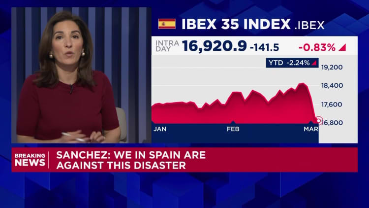 Espanjan Sanchez sanoo, että Lähi-idän kriisi on