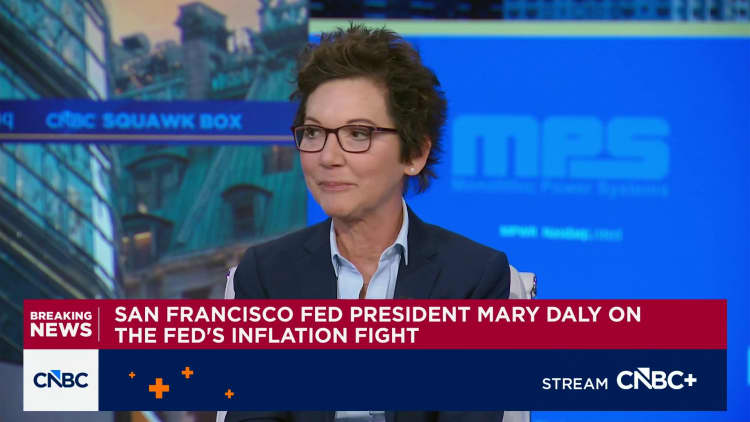 Katso CNBC:n koko haastattelu San Franciscon keskuspankin presidentin Mary Dalyn kanssa