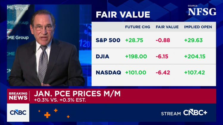 Neljännen vuosineljänneksen BKT tarkistettiin alaspäin vain 0,7 prosentin kasvuun; Perusinflaatio oli tammikuussa 3,1 prosenttia.