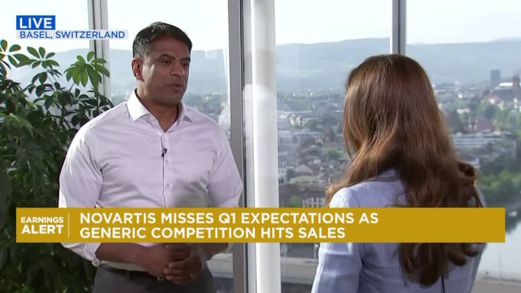 Novartisin toimitusjohtaja: Tiesimme, että nämä kaksi ensimmäistä vuosineljännestä olisivat kuoppaisia