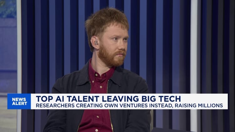 Suuret teknologiayritykset näkevät AI-lahjoja lähtevän perustamaan omia startup-yrityksiä