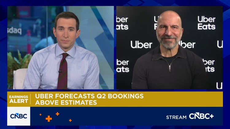 Uberin toimitusjohtaja Dara Khosrowshahi puhuu ensimmäisen vuosineljänneksen tuloksista: Teemme kovasti töitä pitkän aikavälin kehityksen eteen