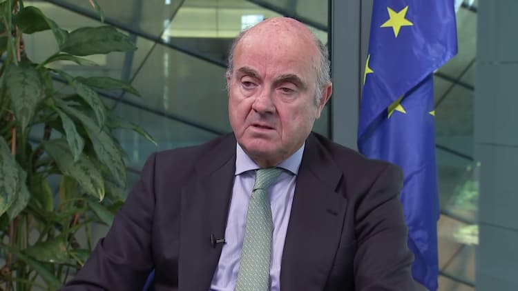 Geopolitiikka on tärkein rahoitusvakausriski, EKP:n De Guindos kertoo CNBC:lle