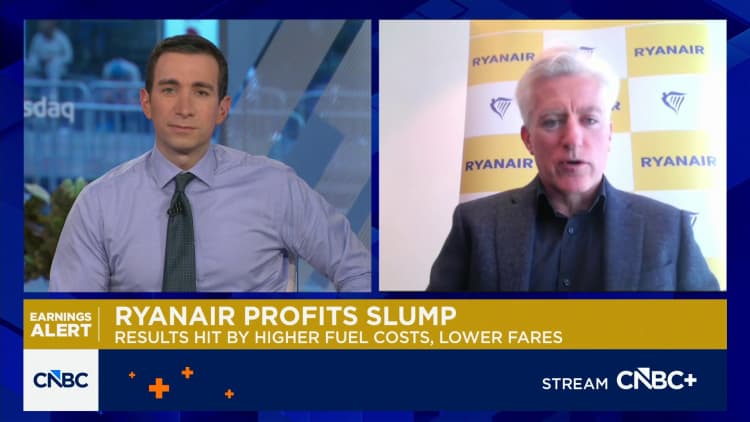 Ryanair-konsernin talousjohtaja Neil Sorahan: Voimme nähdä heikompien lentoyhtiöiden epäonnistumisen seuraavien kuukausien aikana